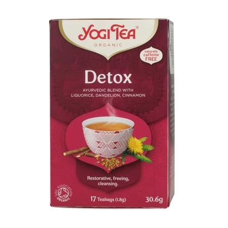 Yogi Tea − Detox, herbata − 17 x 1.8 g