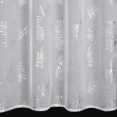 FIRANA GOTOWA CAPRI 140 X 250 CM SREBRNY