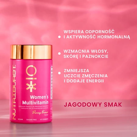 Nutriburst Women's Multivitamin multiwitamina dla kobiet w żelkach 60 szt.