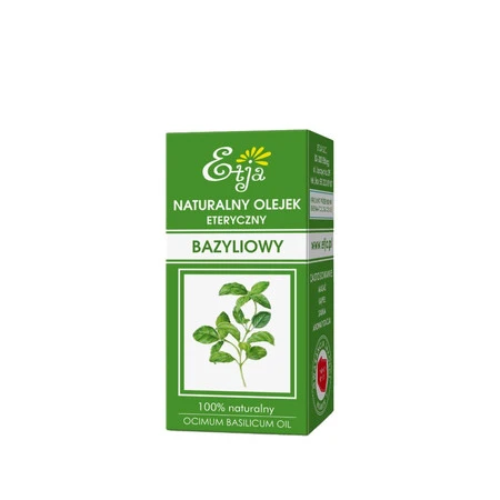 Etja, Olejek eteryczny Bazyliowy, 10 ml
