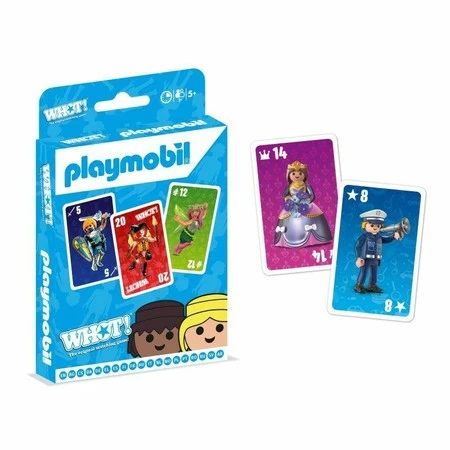 WHOT! Playmobil gra karciana dla dzieci 03953 WINNING MOVES