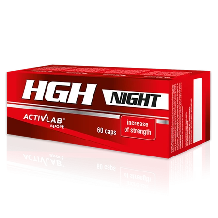 ACTIVLAB HGH NIGHT booster testosteronu 60 kaps.