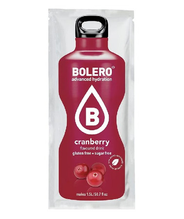 Bolero Cranberry 9g napój w proszku bez cukru