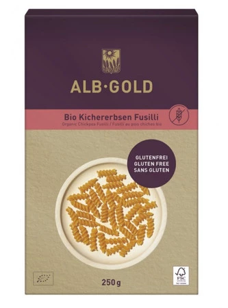 MAKARON (Z CIECIERZYCY) ŚWIDERKI BEZGLUTENOWY BIO 250 g - ALB-GOLD