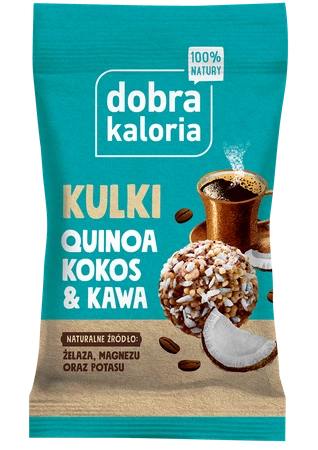 Dobra Kaloria − Quinoa na okrągło, kawa i kokos − 24 g