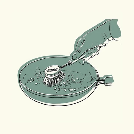 GreenAware, Drewniana szczotka do mycia naczyń, 1 szt.