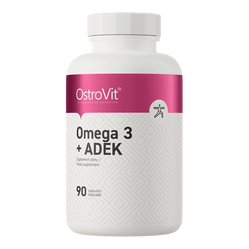 OstroVit Omega 3 + ADEK 90 kaps.