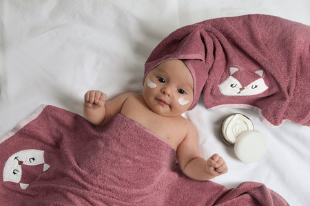 Ręcznik Dziecięcy Baby70 15 x 21 cm, Różowy