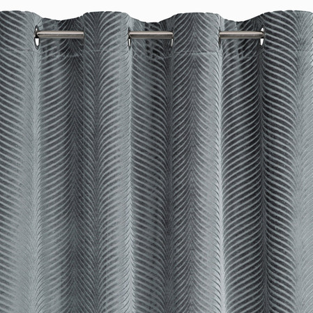 ZASŁONA GOTOWA LUSSI 140 X 250 CM STALOWY