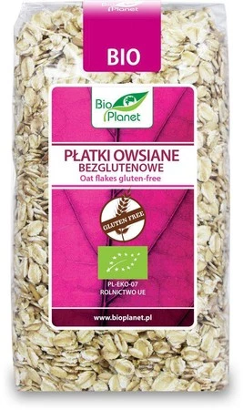 BIO PLANET Płatki owsiane bezglutenowe BIO 300g