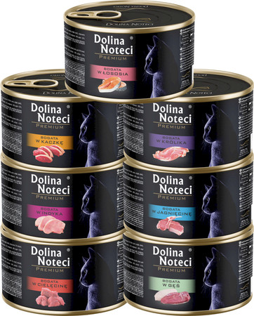 DOLINA NOTECI PREMIUM Kot Indyk 185g