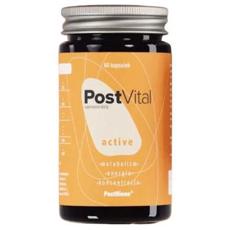 Onesano PostVital Active suplement na energię 60 kaps.