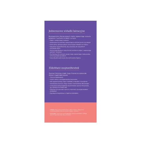 Lansinoh, Jednorazowe wkładki laktacyjne z lanoliną, 60 szt.