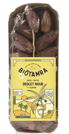BIOTAMRA DAKTYLE SUSZONE Z PESTKĄ BIO 250 g