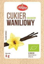 Amylon − Cukier waniliowy BIO − 8 g