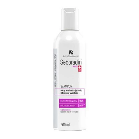 SEBORADIN NIGER Szampon z czarnej rzodkwi 250ml KRÓTKA DATA 05.2024
