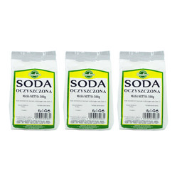 Zestaw: 3x SMAKOSZ Soda oczyszczona 500g