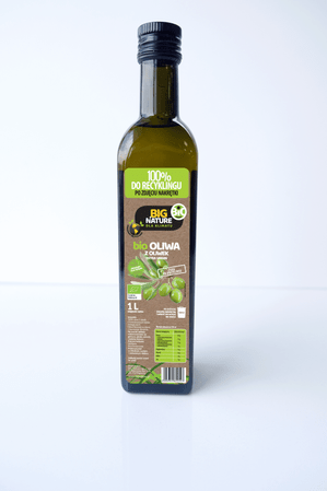BIG NATURE Oliwa z oliwek extra virgin BIO tłoczony na zimno 1L