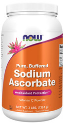 NOW FOODS Sodium Ascorbate Powder - Witamina C Askorbinian Sodu 1361 g