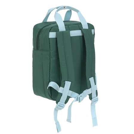 Lassig Plecak mini kwadratowy dla przedszkolaka Little Gang Lemon dark green