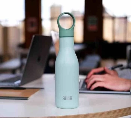 JJ - Butelka termiczna stalowa 500ml Loop™, zielon