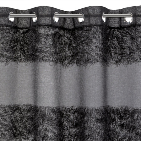 FIRANA GOTOWA MARGARET 140 X 250 CM CZARNY