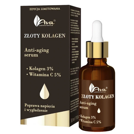 AVA Złoty Kolagen Serum 30 ml Anti-aging