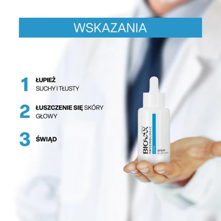 L'biotica Biovax Trychologic maska do włosów i skóry głowy łupież 200 ml