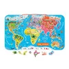 Janod Puzzle magnetyczne Mapa świata