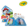 Crayola Zestaw artystyczny (kolorowanki dla dzieci, naklejki i flamastry) 47 el. Psi Patrol 4+