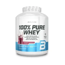 BioTech USA 100% Pure Whey 2000g smak sernik z malinami