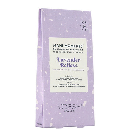 Mani Moments zestaw do 3-etapowego manicure Lavender Relieve
