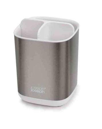 JJ - Pojemnik łazienkowy S EasyStore™ Steel, biały