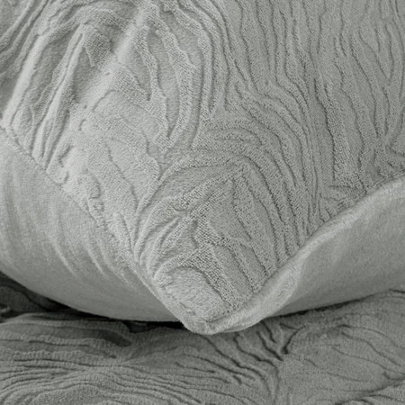 Komplet pościeli Flano, 140 x 200 cm, Srebrny