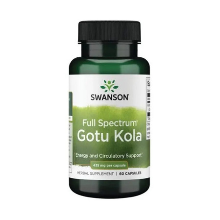 Swanson Gotu Kola 435 Mg 60 K