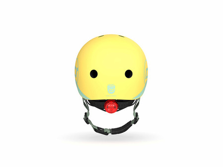 SCOOTANDRIDE Kask XXS-S dla dzieci 1-5 lat Lemon