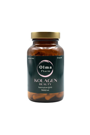 Olma Pharm Kolagen Beauty z Koenzymem Q10 i Biotyną 90 kaps.
