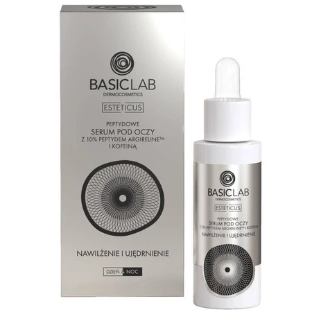 Esteticus peptydowe serum pod oczy z 10% argireline i kofeiną Nawilżenie i Ujędrnienie 30ml