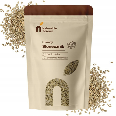 Naturalnie Zdrowe Słonecznik Łuskany 1kg