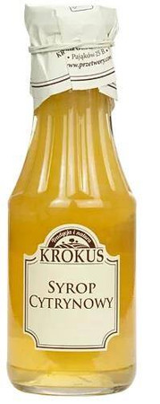 Krokus SYROP CYTRYNOWY BEZGLUTENOWY 375 g (300 ml)
