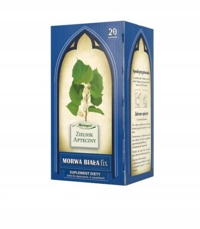 Zielnik Apteczny  Morwa biała fix 20 saszetek