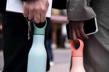 JJ - Butelka termiczna stalowa 500ml Loop™, zielon