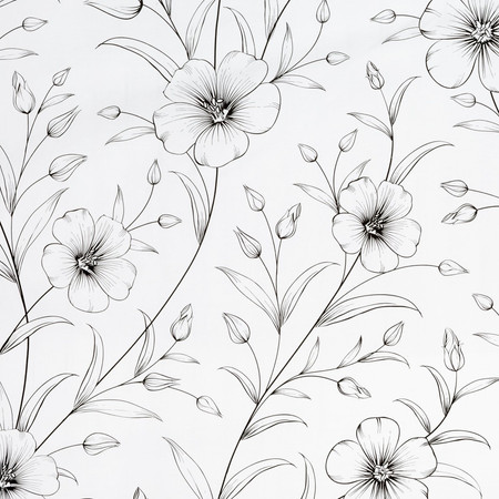 Komplet pościeli satynowej Spring 33, 220 x 200 cm, Biały