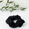 Anwen Bawełniana Scrunchie gumka do włosów Czarna