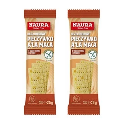 Zestaw 2x Pieczywko chrupkie z tapioką cebulowo-czosnkowe bez glutenu 25g