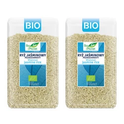 Zestaw 2x RYŻ JAŚMINOWY PEŁNOZIARNISTY BIO 1 kg - BIO PLANET