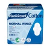 Vuokkoset - Cotton Normal Wings Ekologiczne podpaski ze skrzydełkami 12 szt.