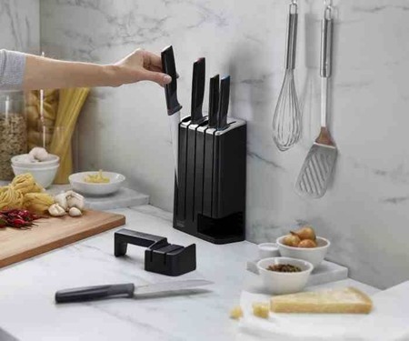 JJ - Zestaw blok SlimBlock z 5 nożami Elevate™, mu