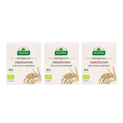 Zestaw: 3x EkoWital − Pieczywo chrupkie orkiszowe BIO − 100 g