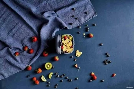 MB - Lunchbox dziecięcy Gram, Blue Infinit